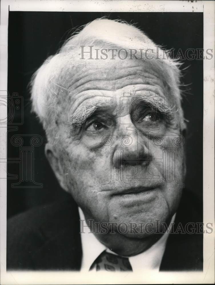 1963 Press Photo Poet Robert Frost - mjx97737 - Historic Images