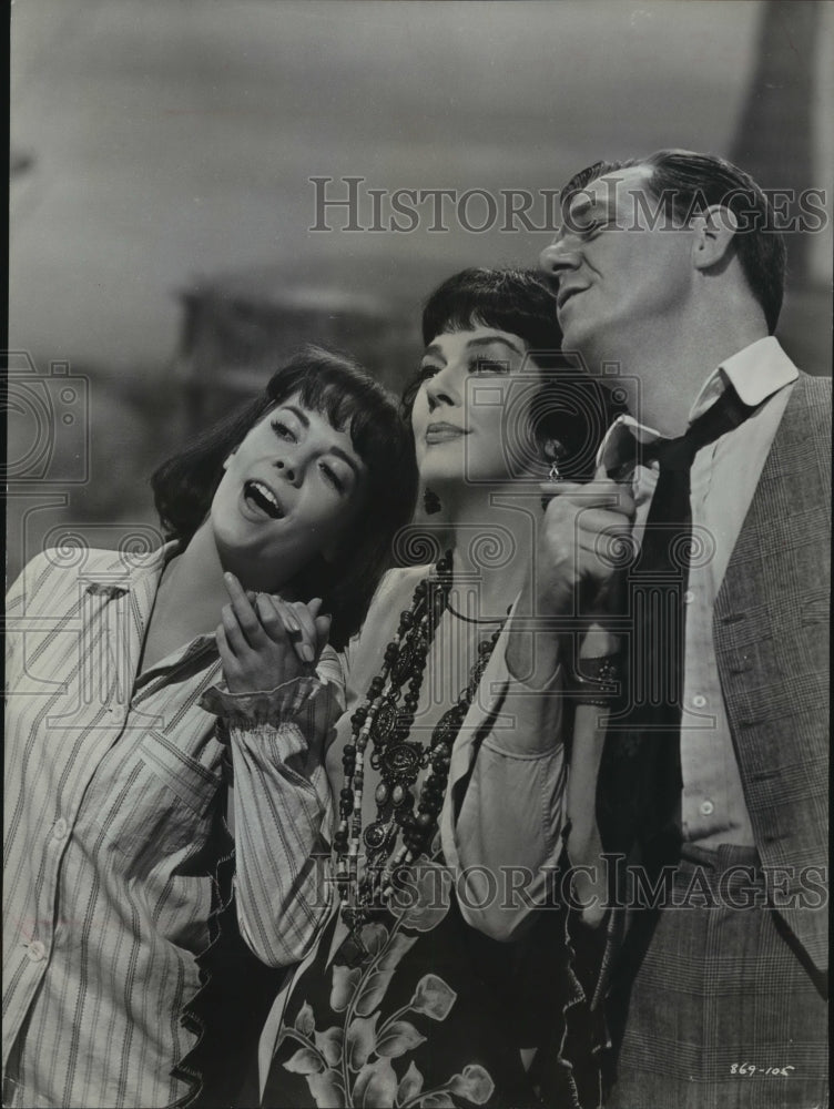 1962 Natalie Wood, Rosalind Russell and Karl Malden in &quot;Gypsy&quot;-Historic Images