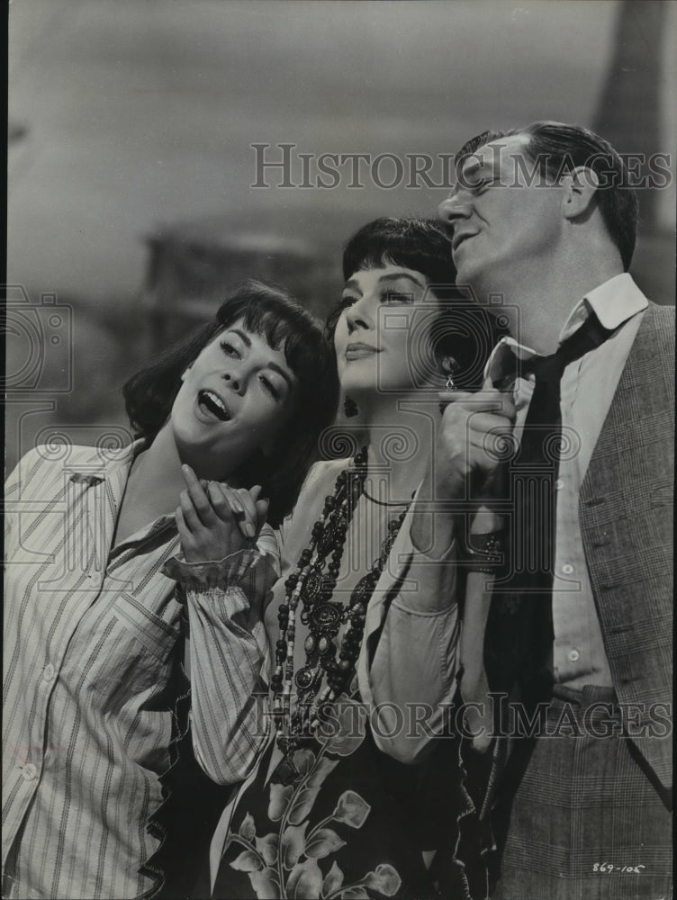 1962 Natalie Wood, Rosalind Russell and Karl Malden in "Gypsy"-Historic Images
