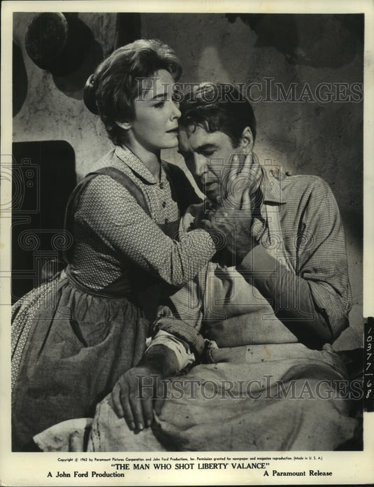 1962 Jimmy Stewart stars in "The Man Who Shot Liberty Valance"-Historic Images