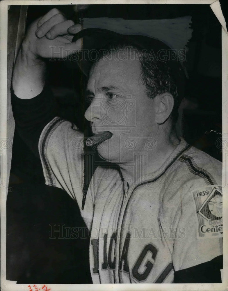 1939 Press Photo Chicago White Sox Manager Jimmy Dykes - Historic Images