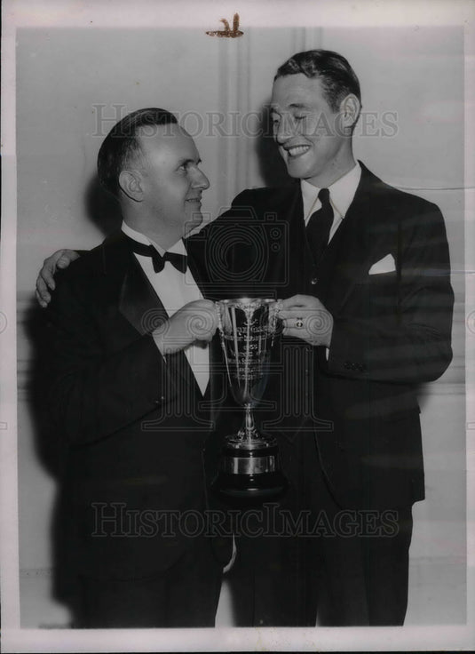1936 St. Louis Cardinals Infielder Charles Gellert & William Duncan - Historic Images