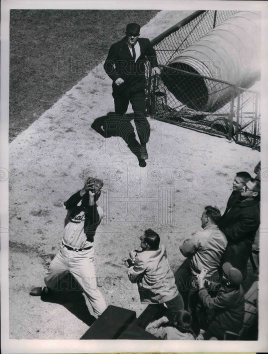 1963 Press Photo Washington Senators Larry Osborne-Historic Images