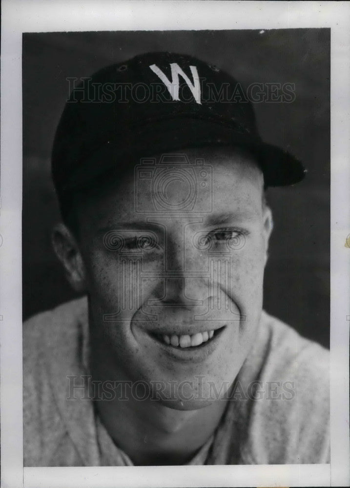 1941 Press Photo Pitcher Sam Cunningham To Try Out For Washington Senators - Historic Images