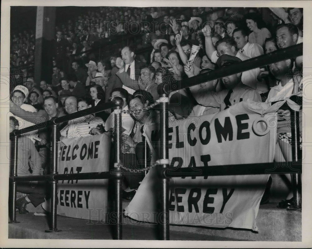 1948 Seerey Fans in Stands - Historic Images