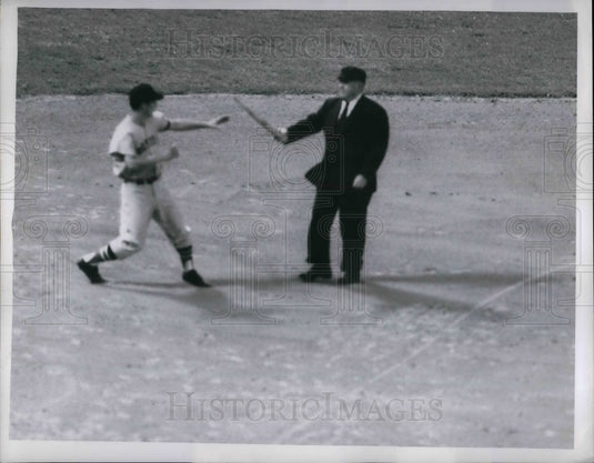 1955 Press Photo Baseball-Historic Images