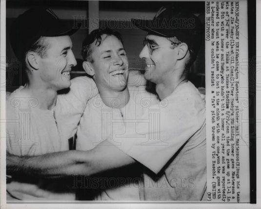 Washington Senators Pitcher Walt Masterson - Historic Images