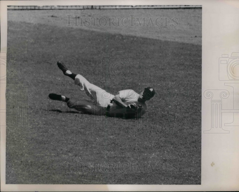 1951 Man Playing Baseball - Historic Images
