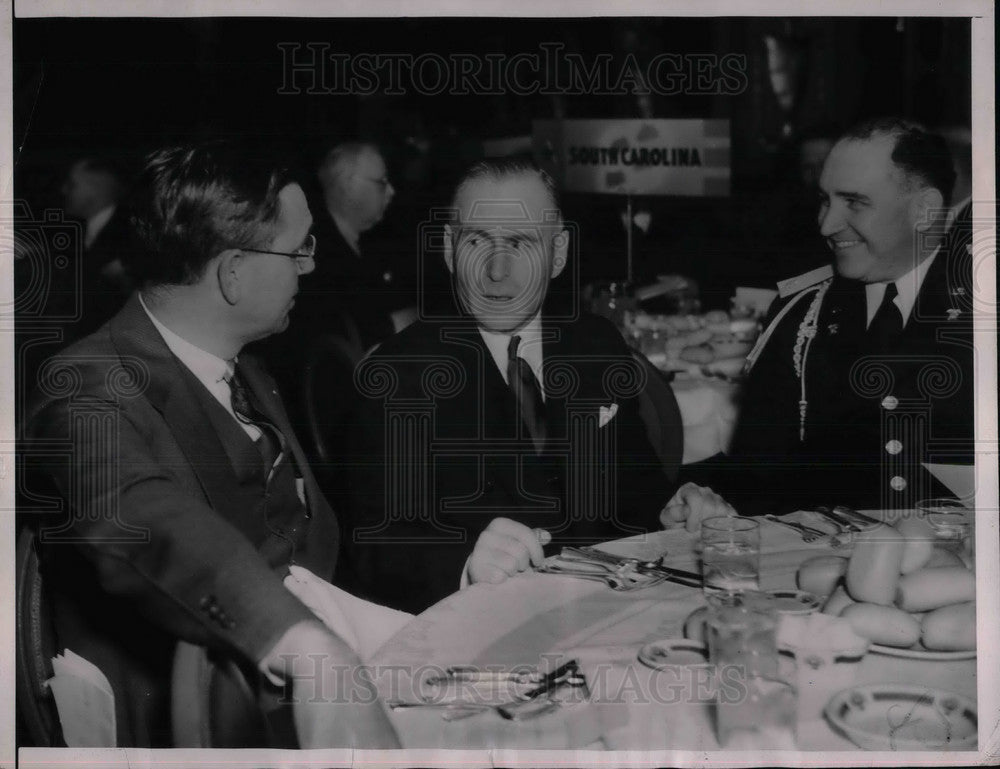 1937 Press Photo Governors Of All States Attend Central Housing Luncheon-Historic Images