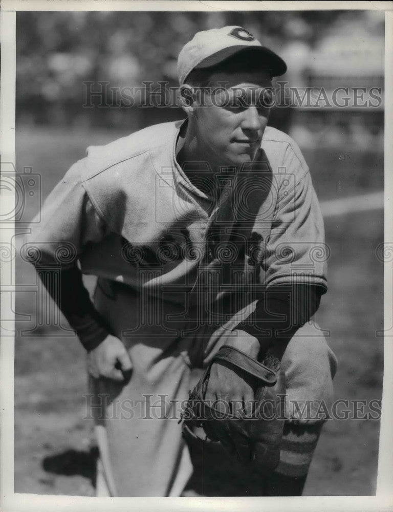 1936 Cincinnati Reds Player Lee Stine - Historic Images