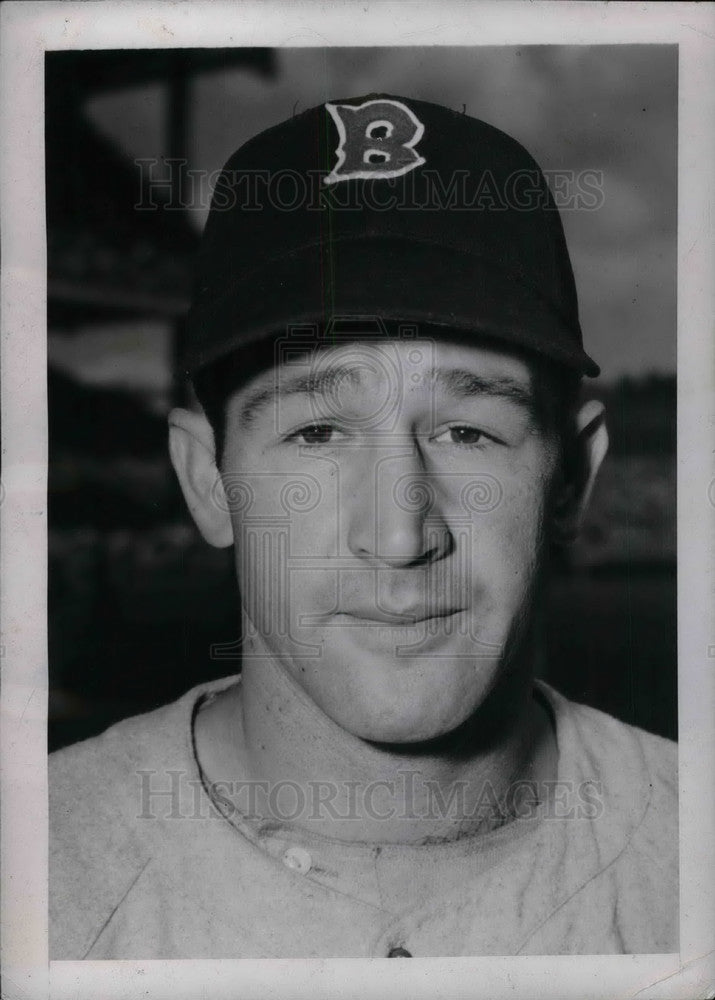 1950 Buddy Kerr Of Boston Braves At Training Camp - Historic Images