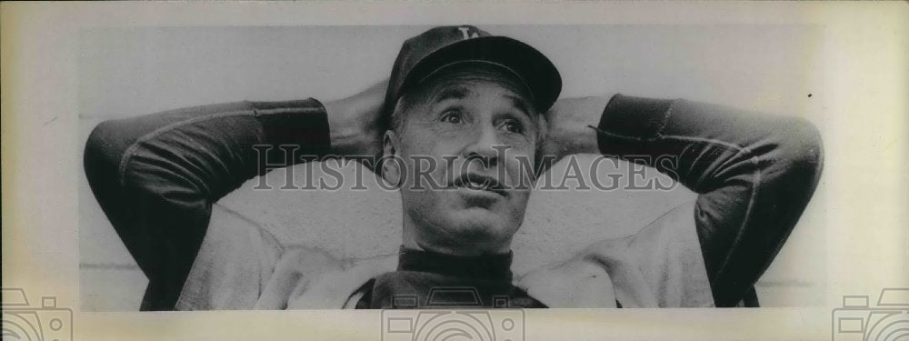 1970 Walter Alson Manager Los Angeles Dodger - Historic Images