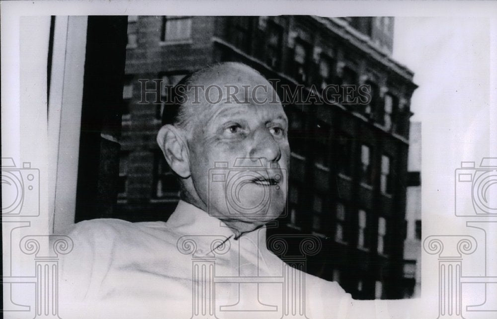 1962 Press Photo Leo Durocher, Coach of Los Angeles Dodgers - Historic Images