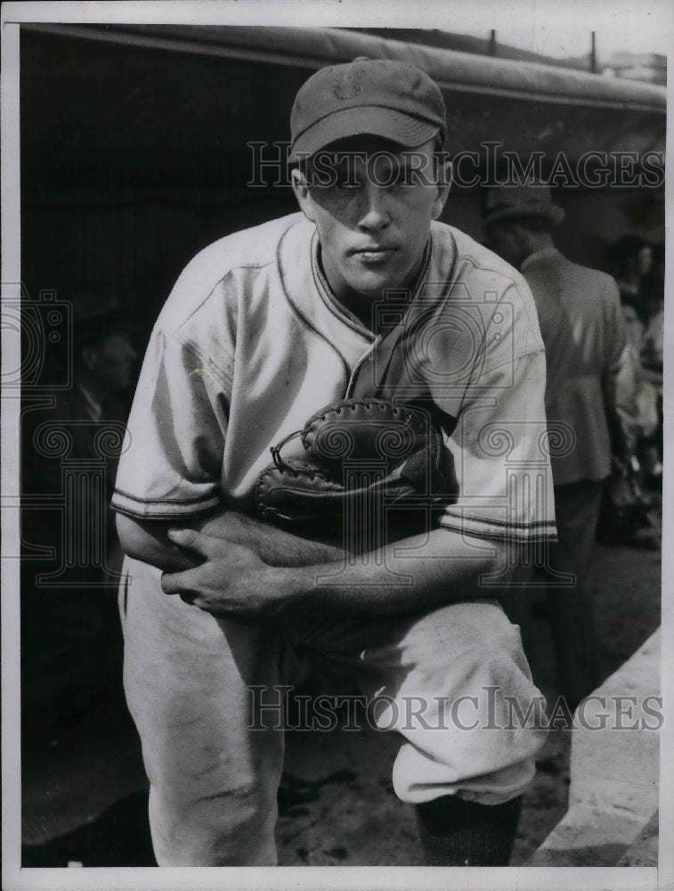 1935 Press Photo James O&#39;Dea, Catcher - Historic Images