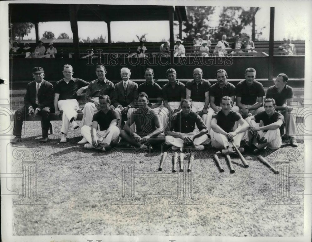 1936 George Jessel&#39;s New York Baseball Player Members. - Historic Images