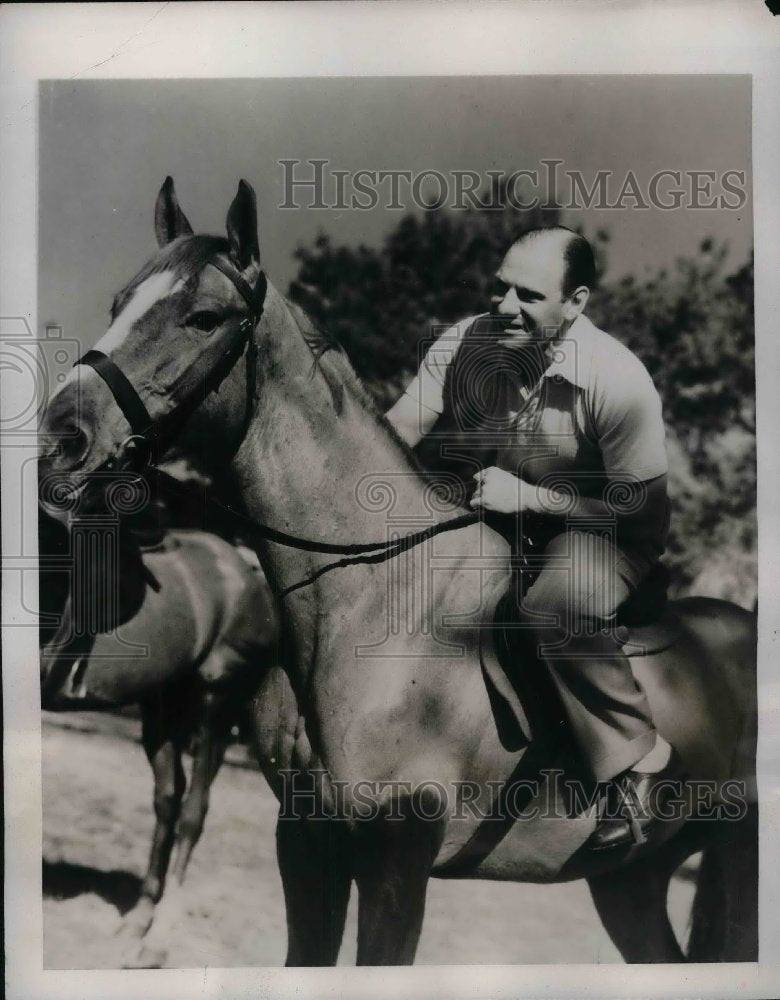 1941 Press Photo Leo Durocher Manager Brooklyn Dodgers - Historic Images