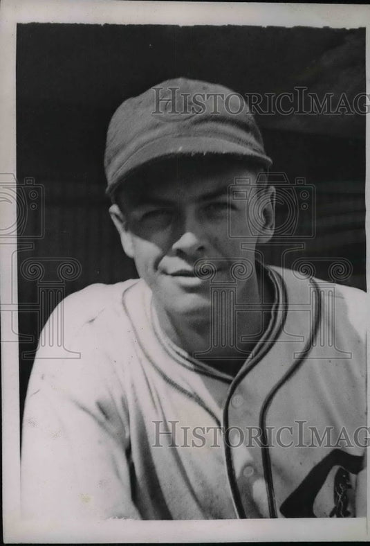 1935 Stanley Nack Third Baseman Chicago Cubs Pennant Winners MLB - Historic Images