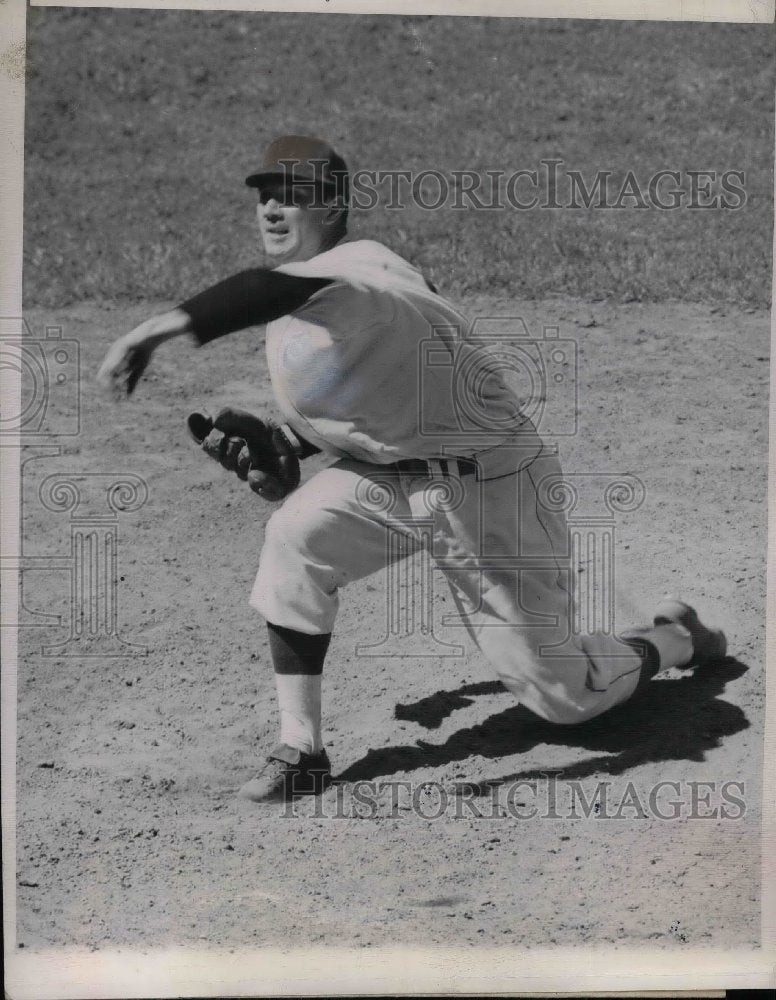 1948 Press Photo NY Yankees pitcher Bill Wright - Historic Images