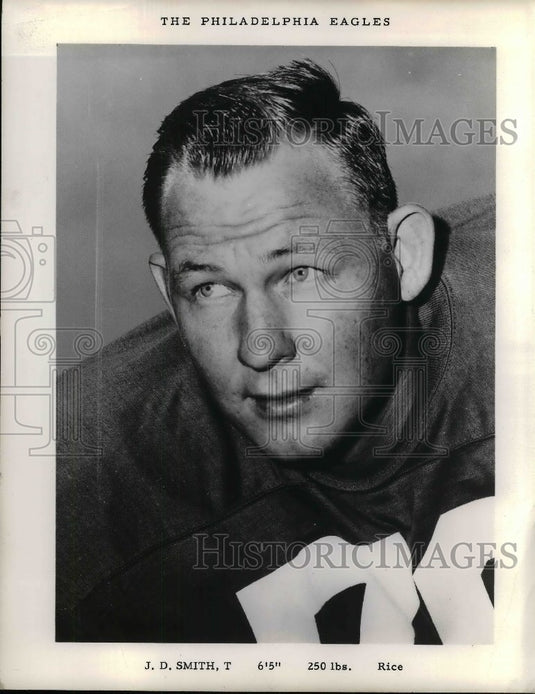 1961 Press Photo J. D. Smith, Rice - nea08535 - Historic Images