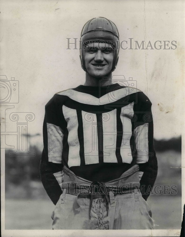 1928 Press Photo Tommy Morton Reserve Football Captain - nea08943 - Historic Images