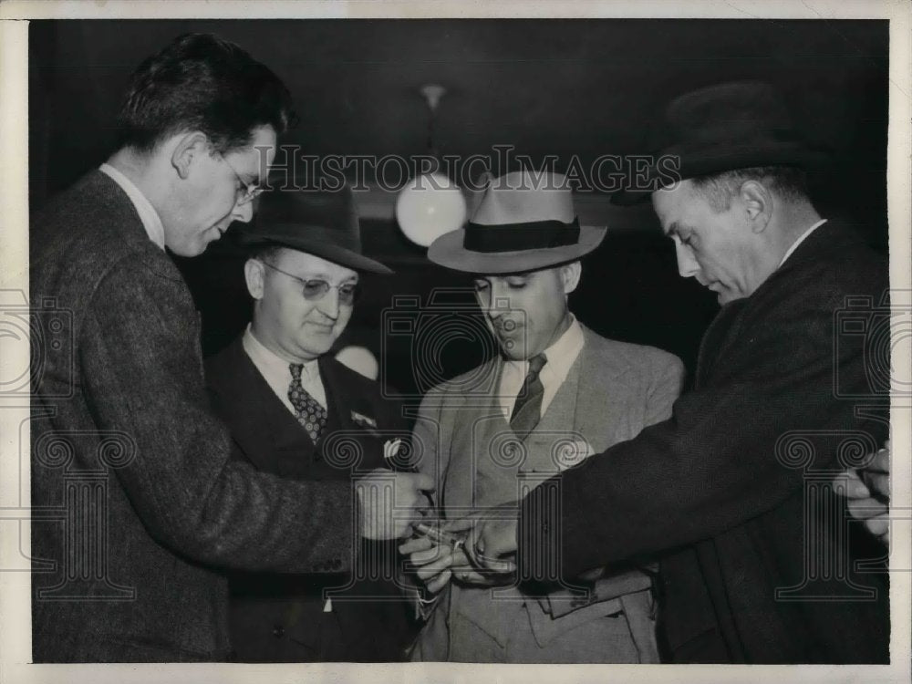 1941 Press Photo EH Thornberry,HG Bernsee,RJ Gagan,EA Kohlase &amp; time fuses - Historic Images