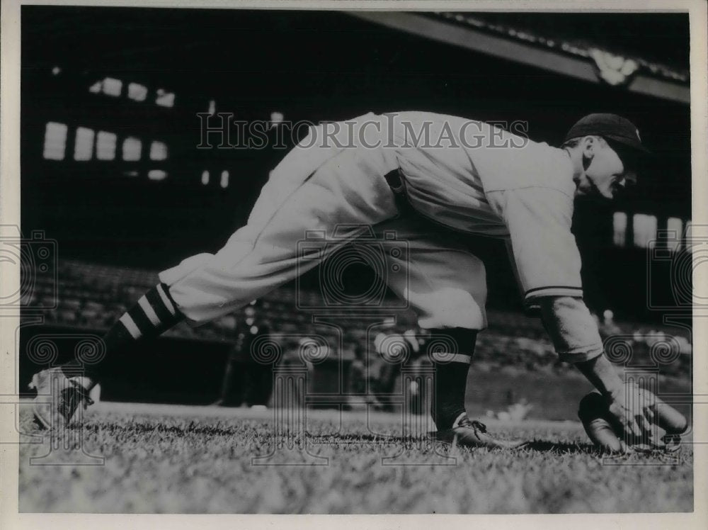 1936 Baseball Player Jim Weff  - Historic Images