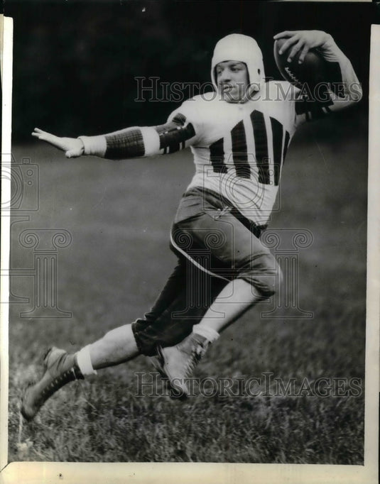 1936 Press Photo George (Quo) Vadas, QB for Colgate - nea12016 - Historic Images