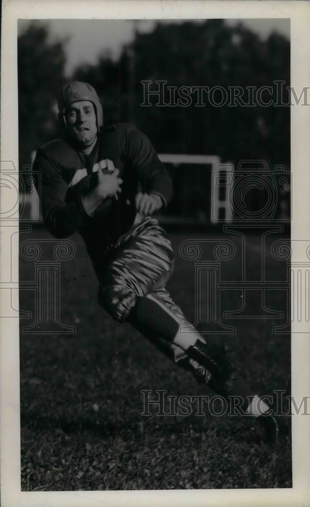 1942 Press Photo U of Wisconsin halfback, Frank Granitz - nea12109-Historic Images