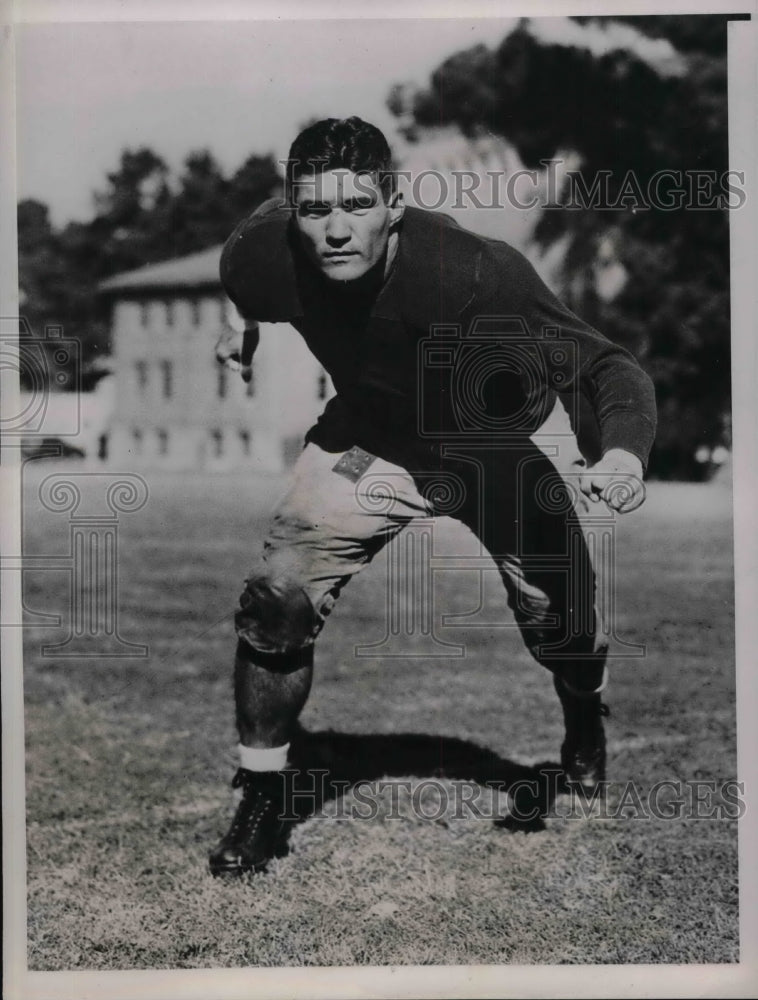 1936 Press Photo USC football tackle, Ray George - Historic Images