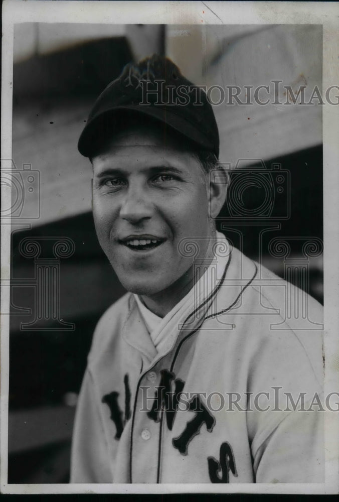 1934 Press Photo NY Giants outfielder, Hank Lieber - nea12149 - Historic Images