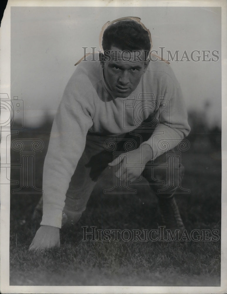 1927 Press Photo Stanford football guard, Seraphin Post - nea12518 - Historic Images