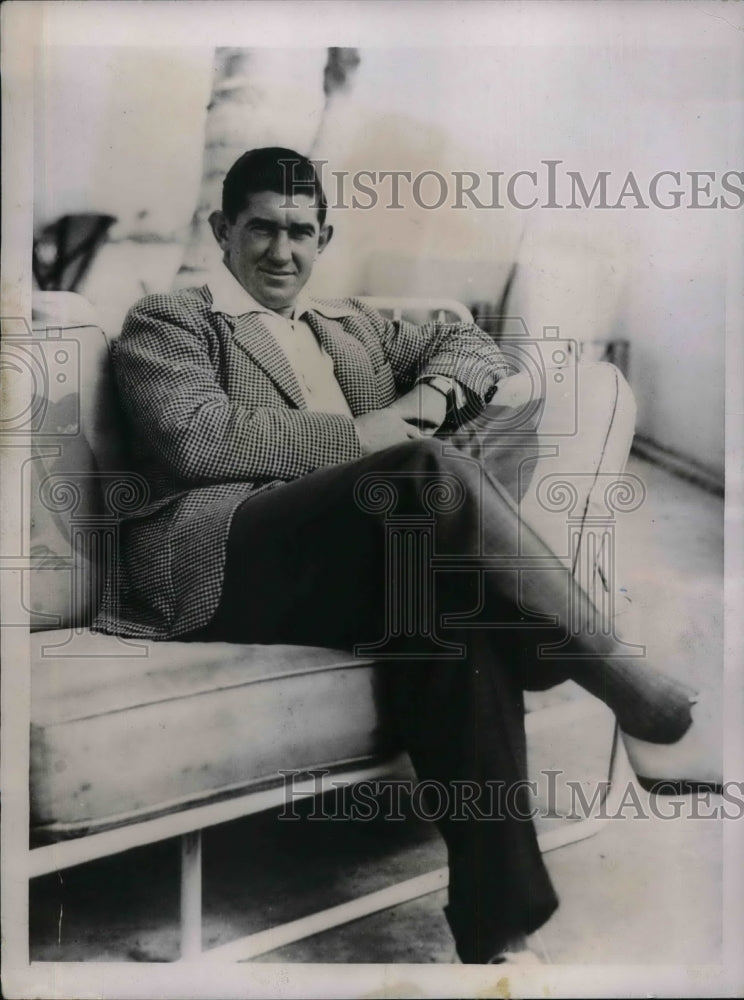 1947 Press Photo Detroit Tigers VP &amp; Manager Gordon Cochrane - nea13012 - Historic Images