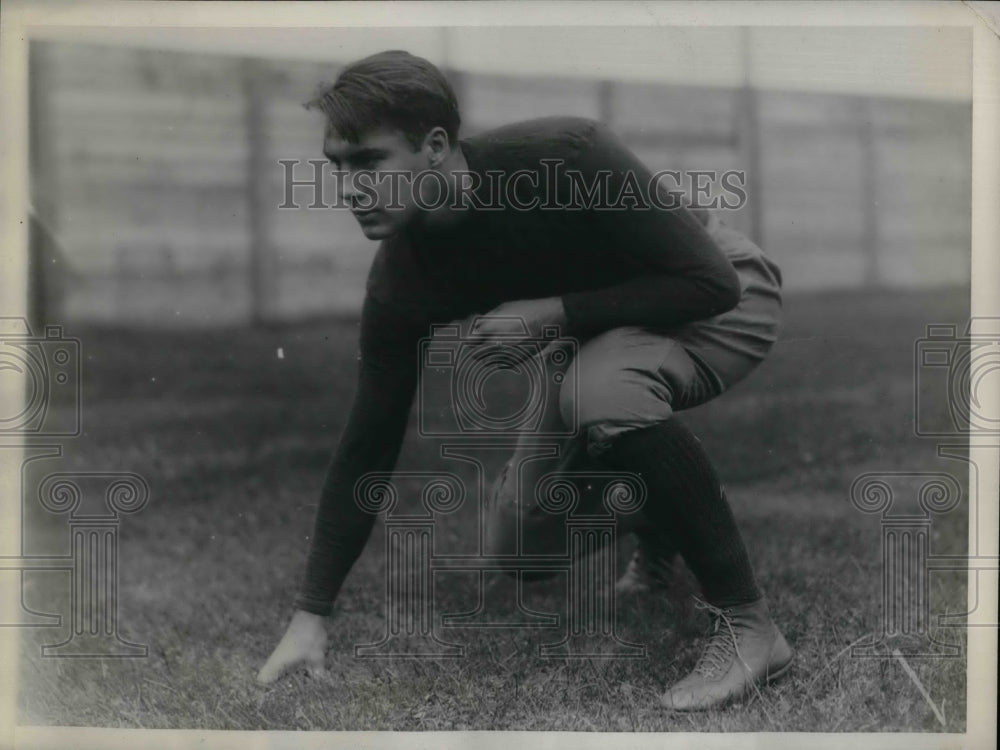 1929 Press Photo Harvard University A. Bigellow Football Squad - nea13179 - Historic Images