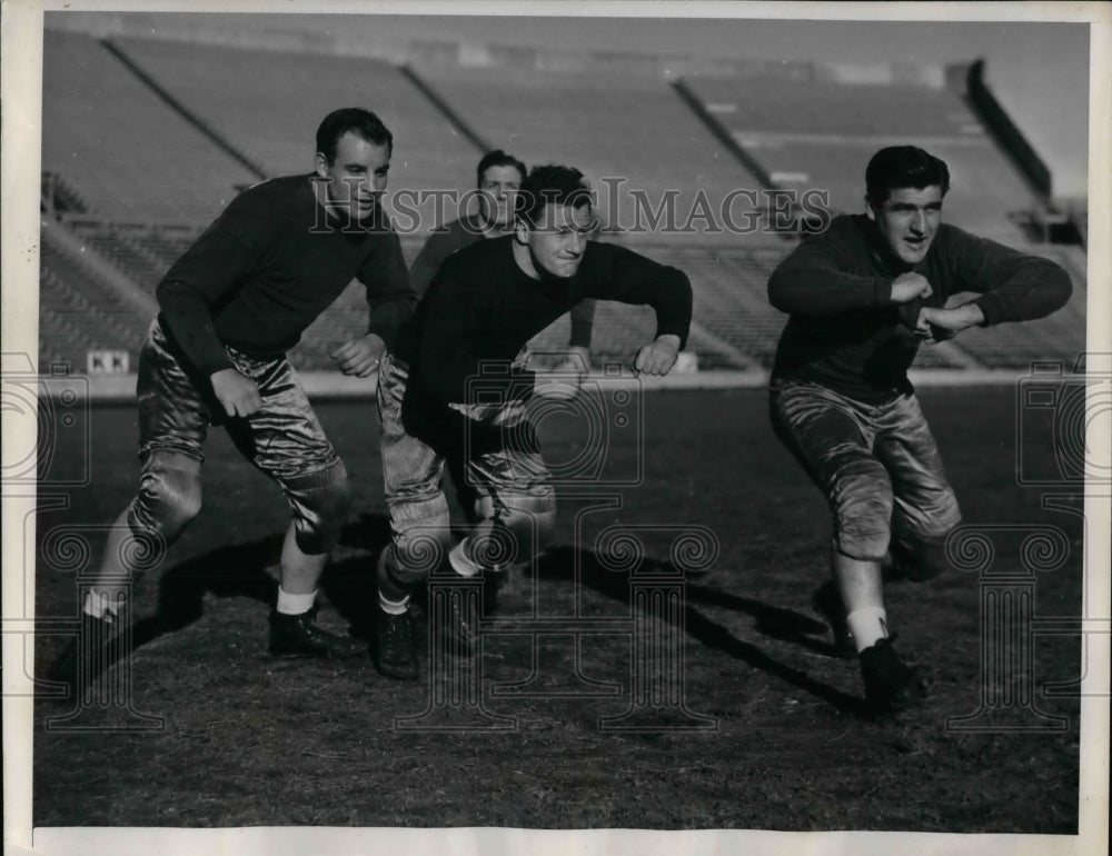 1939 John McLaugnry, (Brown University) Dick Cassiang and Jack Kigh - Historic Images