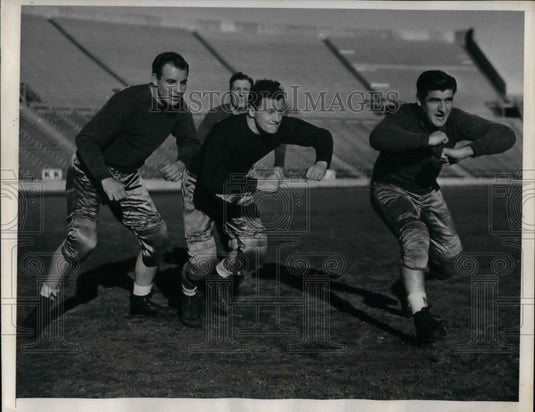 1939 John McLaugnry, (Brown University) Dick Cassiang and Jack Kigh - Historic Images