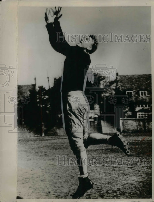 1934 Press Photo Frank Larson, Minnesota Golden Gophers football player - Historic Images