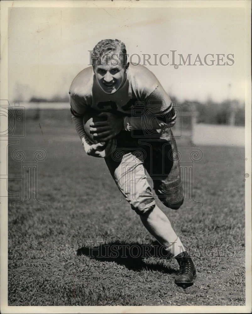 Jay Laskay (Fullback, Northwestern) 1938 Press Photo - nea13488 - Historic Images