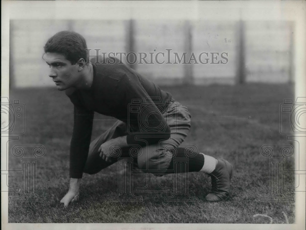 1929 Harvard University Right Guard F.H. Gade  - Historic Images