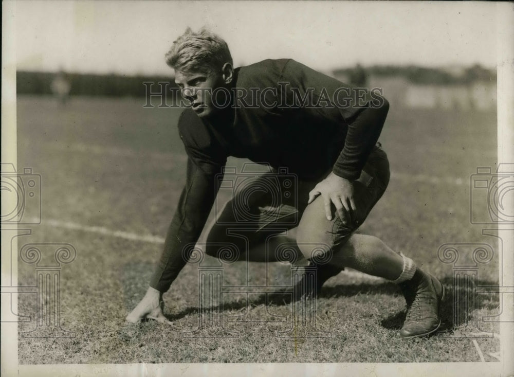 1931 Press Photo Harvard University Gilbert Graves Football Team - nea13870 - Historic Images