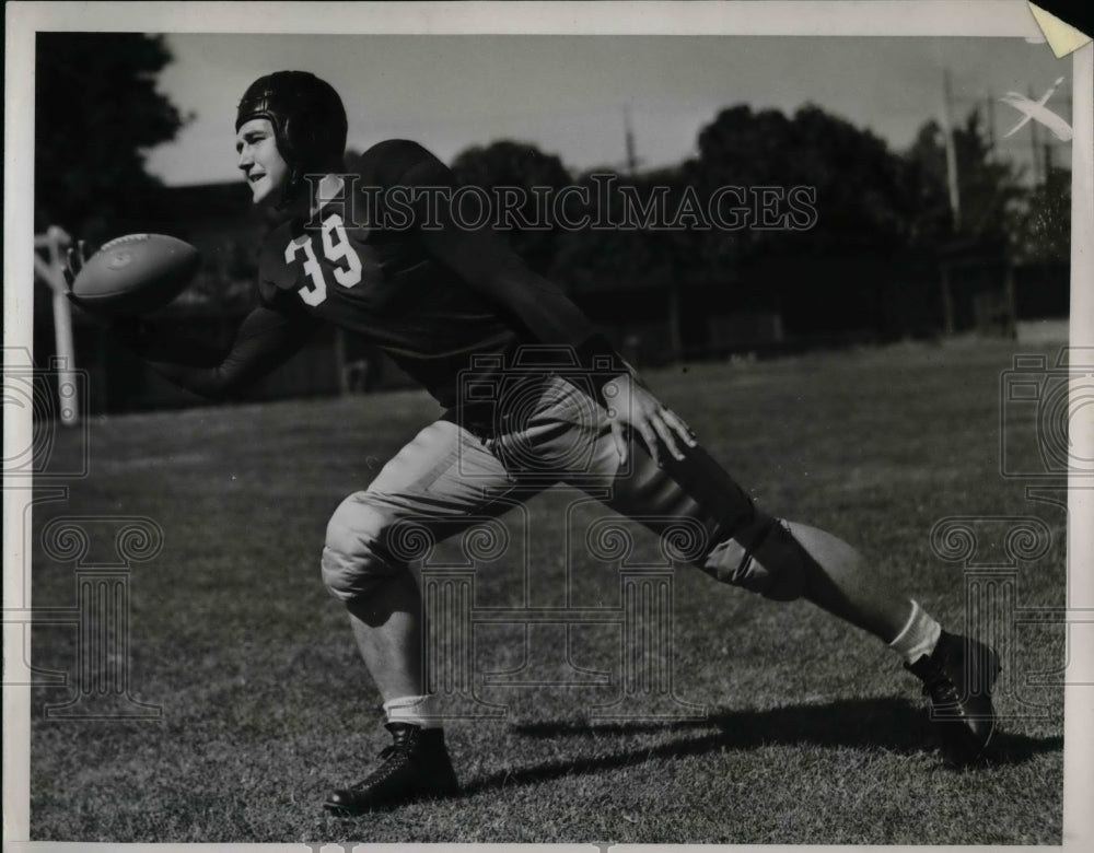 1938 Right Tackle for Santa Clara, Alvord Wolff - Historic Images