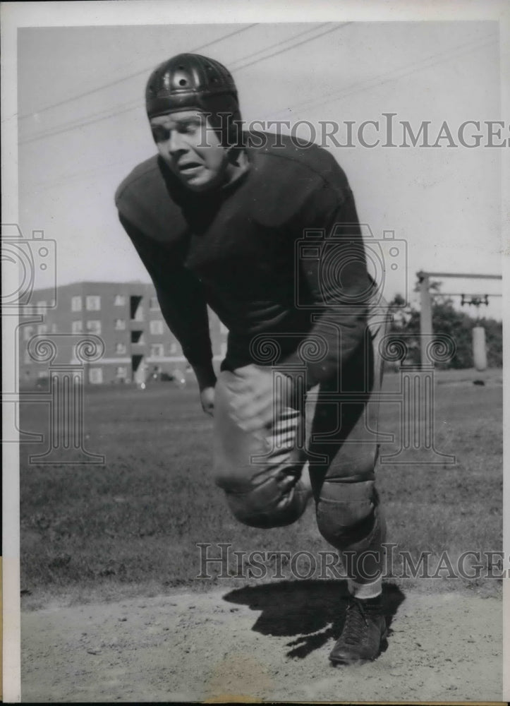 1940 Northwestern Illinois University Guard & Letterman Don Gruitz - Historic Images