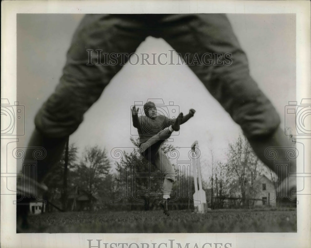 1938 Rams Fullback Corby Davis - Historic Images