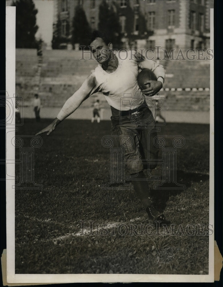 1931 Press Photo Syracuse U end, George Ellert - Historic Images
