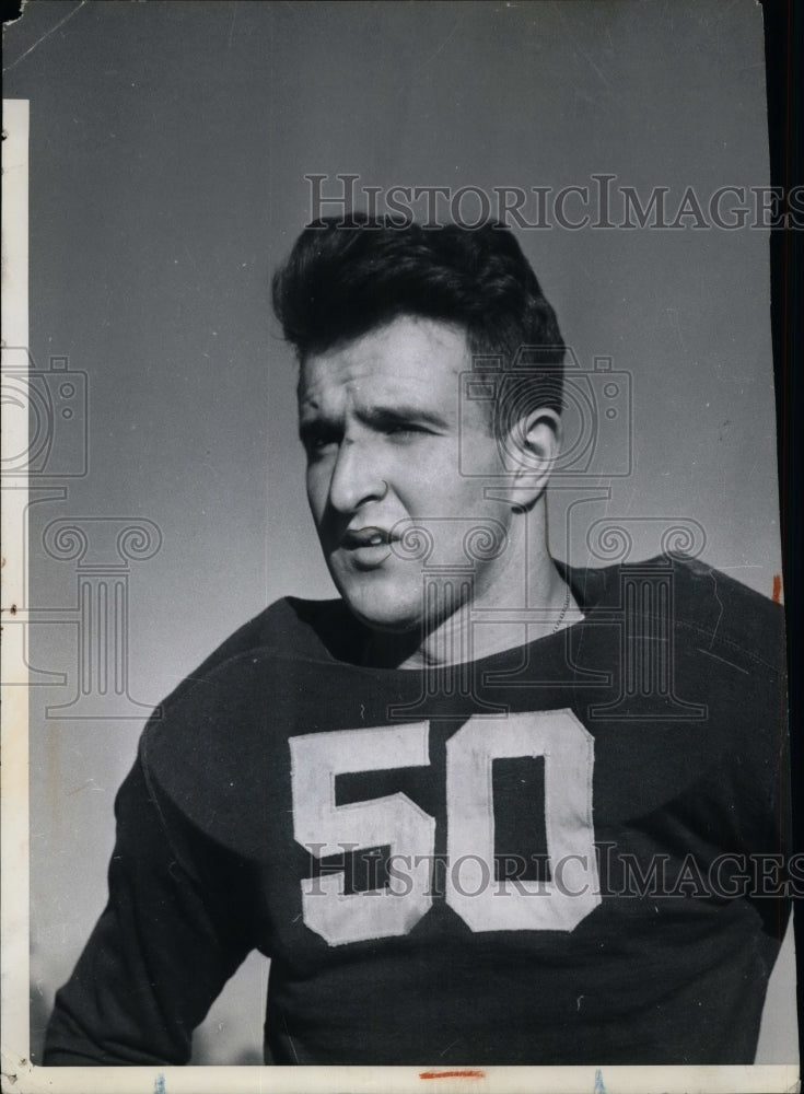 1940 Gene Goodreault, of Boston College Football Team. - Historic Images