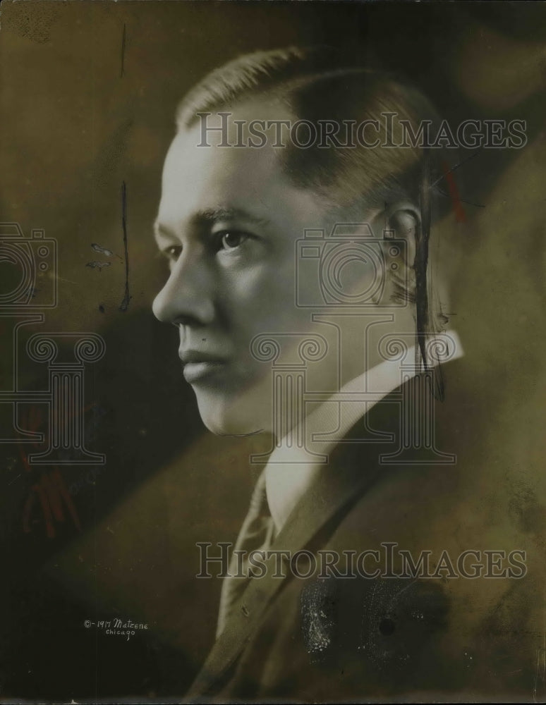 1918 Press Photo Reginald Werrensuth Baritone-Historic Images