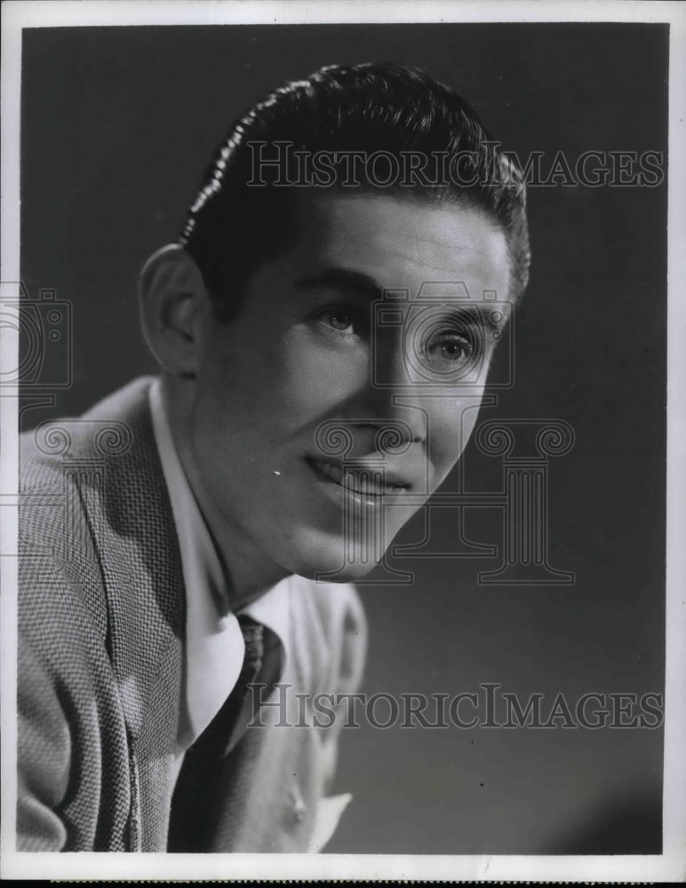 1945 CBS Radio Presents Singer Hal Winters With 