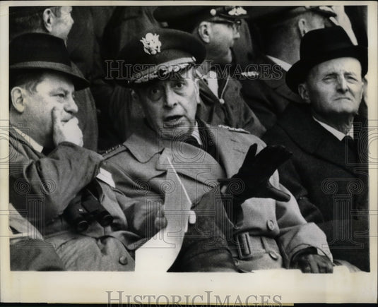 1969 General Lyman Lemnitzer Supreme Commander & Franz Josef Strauss - Historic Images
