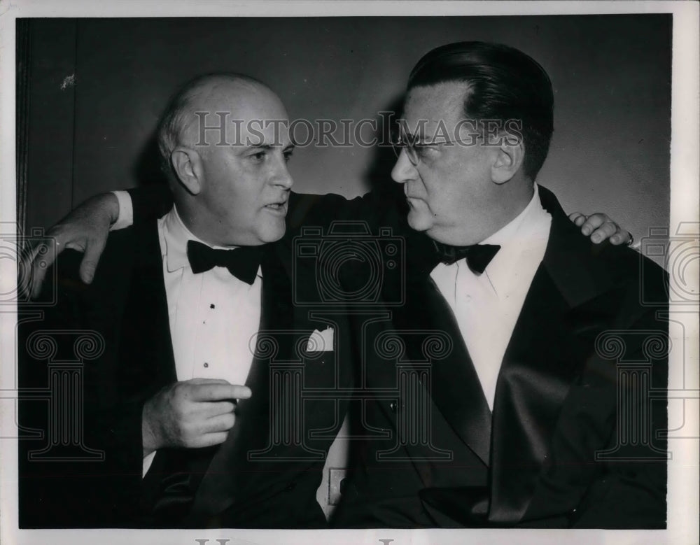 1952 President Brooklyn Dodgers Walter O&#39;&quot;Malley &amp; John Collins - Historic Images