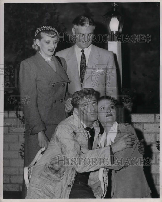 1951 Irene Cowan, Herbert Patterson, Paul Martin and Trena Stars in - Historic Images