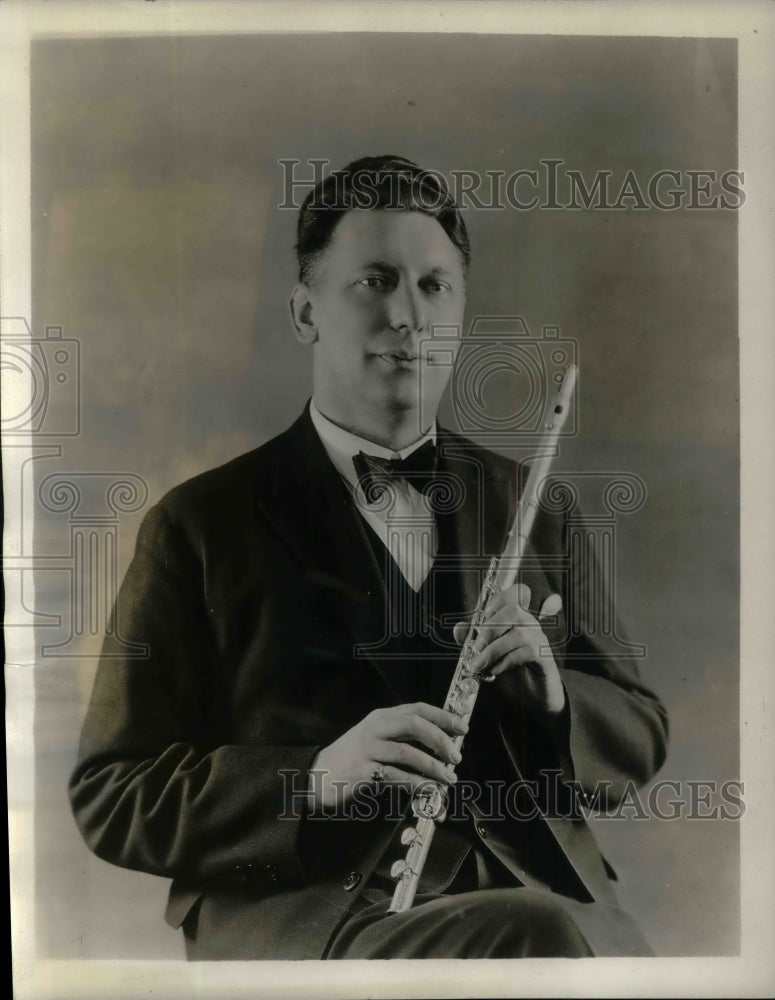 1928 Press Photo Popular Dutch Musician Henrik De Vrees - nea16392 - Historic Images